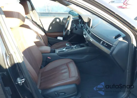 2017 Audi A4 2.0T Premium from USA, damaged, VIN WAUENAF42HA140559